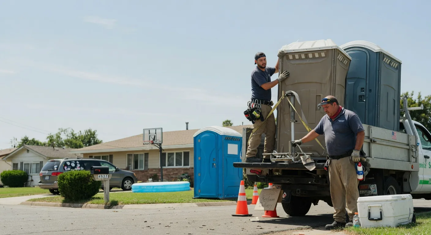 Porta Potty Rental in Mclean, IL near me