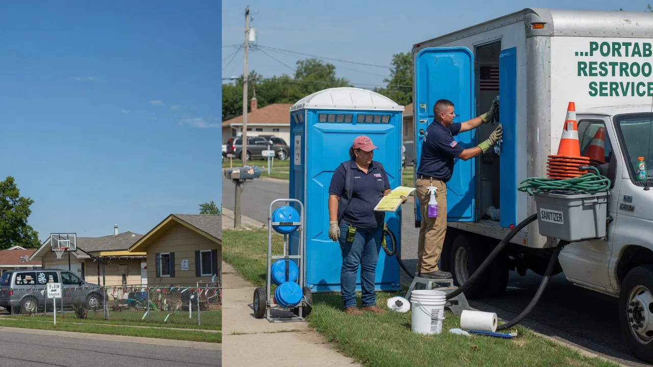 Portable Toilet Rental in Mclean, IL near me